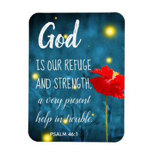 Inspirierend Bibel-Zitat des Magnet