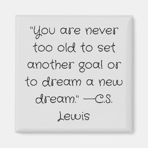 Inspirierend C.S. Lewis Magnet