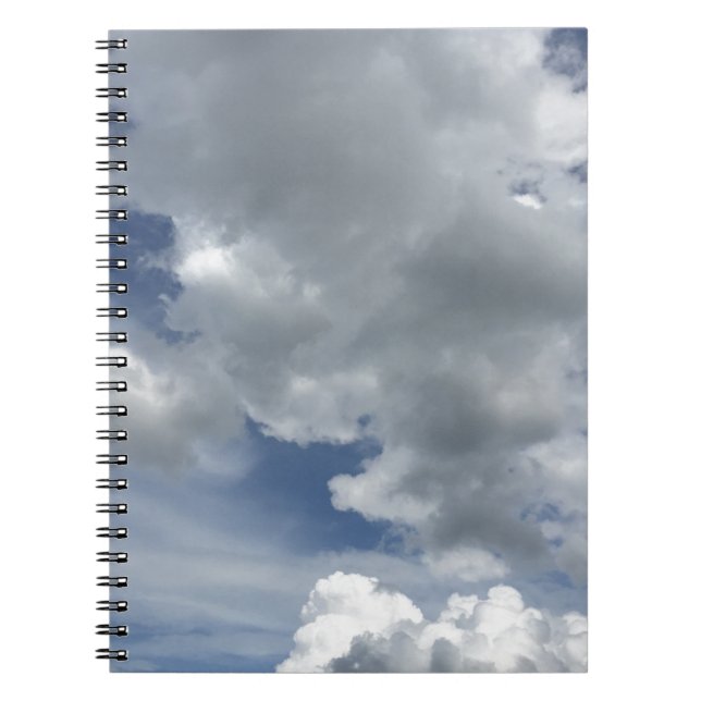 Inspirierend Cloudscape Notizblock (Vorderseite)