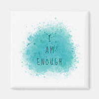Inspirierend, dass ich genug einfaches Affirmation