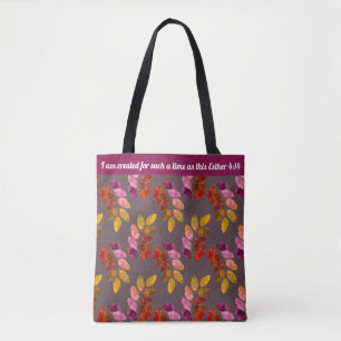 Inspirierend Esther-4:14 Bibel-Vers-Zitat Tasche