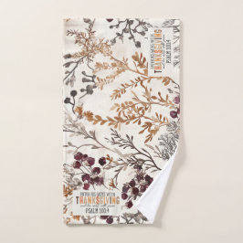 Inspirierend Fall glücklich Erntedankfest & Bibelv Handtuch