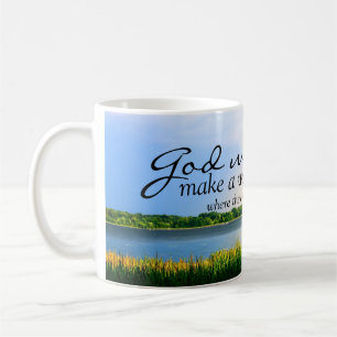 Inspirierend: Gott macht eine Weise… Kaffeetasse