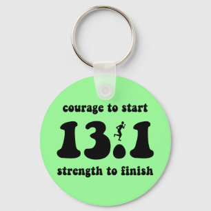 Inspirierend Halbmarathon Schlüsselanhänger