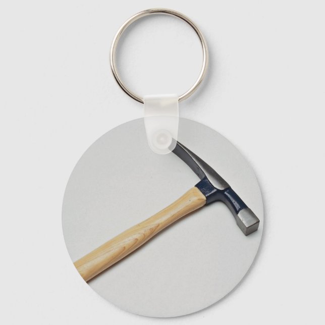 Inspirierend Holzhammer Schlüsselanhänger (Vorderseite)