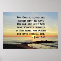 INSPIRIEREND JOHN 3:16 SUNRISE FOTO DESIGN