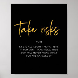 Inspirierend Kostenvoranschlag für Risiken Poster