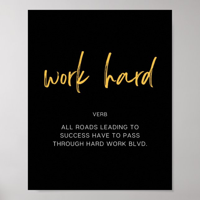 Inspirierend Kostenvoranschlag Poster (Vorne)
