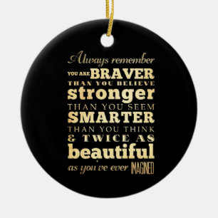 Inspirierend Kunst - Dr. Quote Keramik Ornament