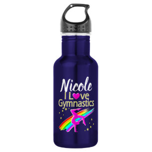INSPIRIEREND LIEBE GYMNASTICS-DESIGN EDELSTAHLFLASCHE