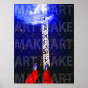 Inspirierend MACHEN Sie KUNST Poster