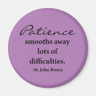 Inspirierend Magnet Johannes Bosco - Lavendel