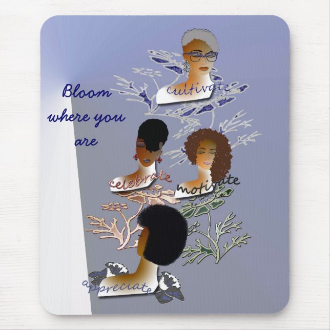 Inspirierend Mausunterlage Mousepad (Vorne)