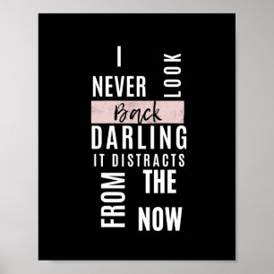 Inspirierend Motivation: Schwarzes Poster mit fein