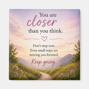 Inspirierend Motivierend Magnet