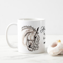 inspirierend Pferd Kaffeetasse
