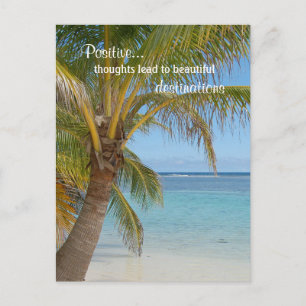 Inspirierend Positivziffer Postkarte