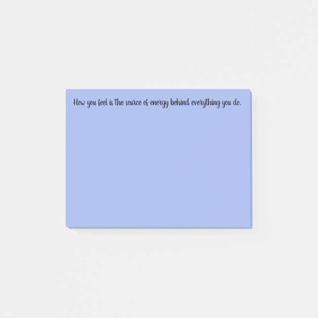 Inspirierend Post-it Klebezettel (Vorderseite)