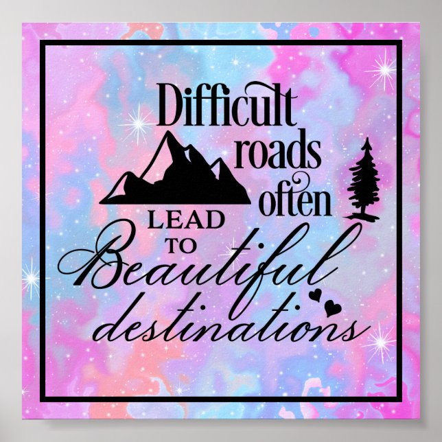 inspirierend poster (Vorne)