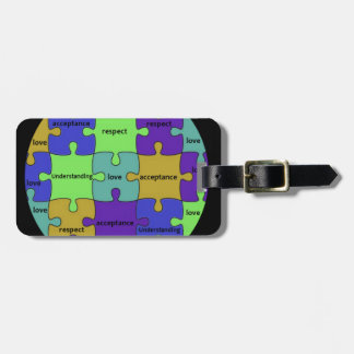 INSPIRIEREND PUZZLE-ZITAT GEPÄCKANHÄNGER