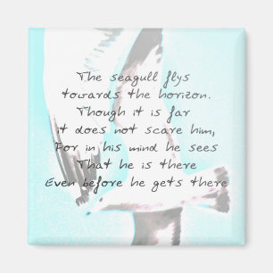 Inspirierend Seemöwe Magnet