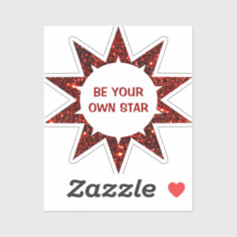 Inspirierend Star Aufkleber
