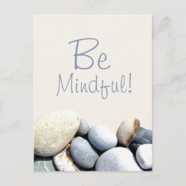 Inspirierend stylische Seidensteine Postkarte