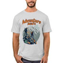 Inspirierend T - Shirt für Reisende, Forscher