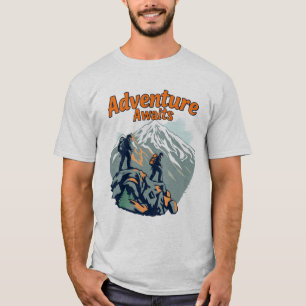 Inspirierend T - Shirt für Reisende, Forscher
