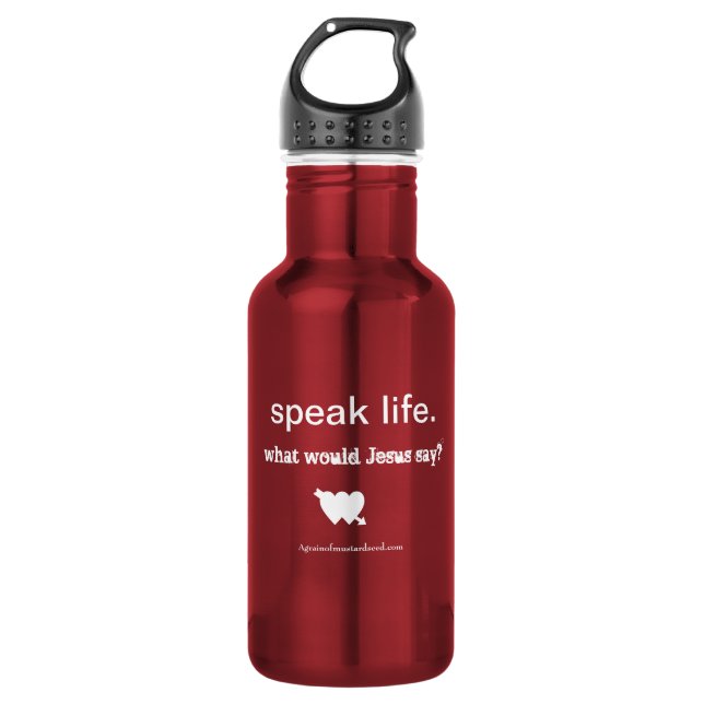 inspirierend trinkflasche (Vorderseite)