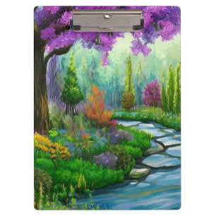 Inspirierend Waldlandschaften Klemmbrett