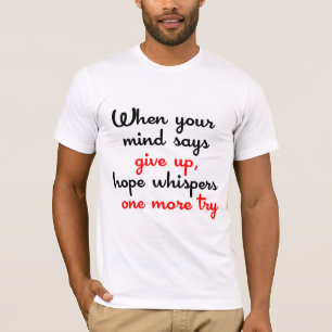 Inspirierend Wörter T-Shirt
