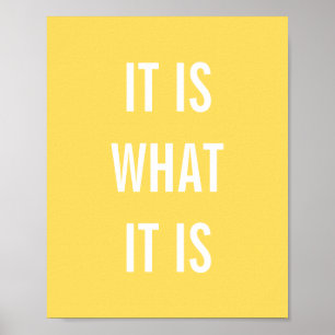 Inspirierend Zitat-Gelb-weißes Leben zitiert 8x10 Poster