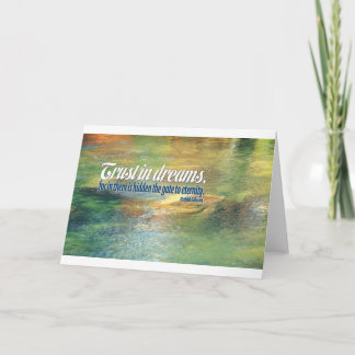 Inspirierend Zitat -- Kahlil Gibran Karte