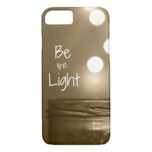 Inspirierend Zitat: Seien Sie das Licht Case-Mate iPhone Hülle