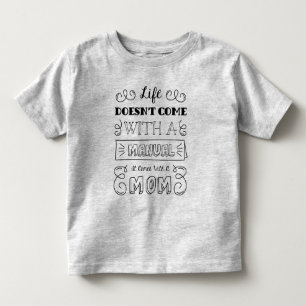 Inspirierend Zitat von Leben und Mama   SHIRT