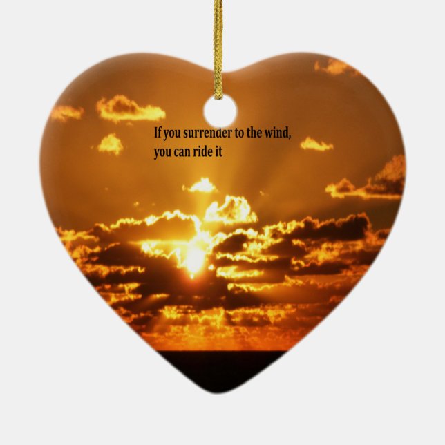 Inspirierend Zitate des amerikanischen Keramikornament (Hinten)