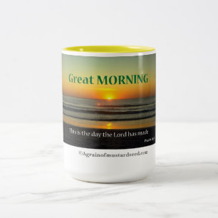 inspirierend zweifarbige tasse