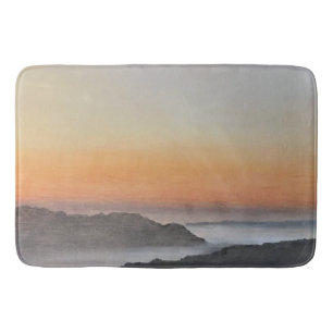 Inspirierende Badematte Eissturm-Sonnenaufgang