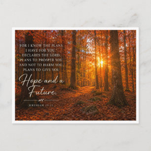 Inspirierende Bibelzitate   Christliches Geschenk Postkarte