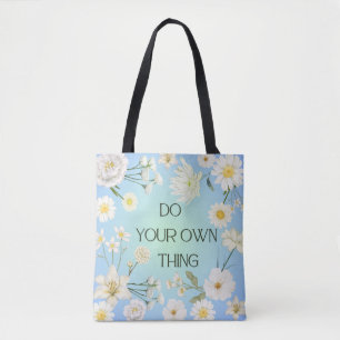 Inspirierende Blumen-Tasche Tasche