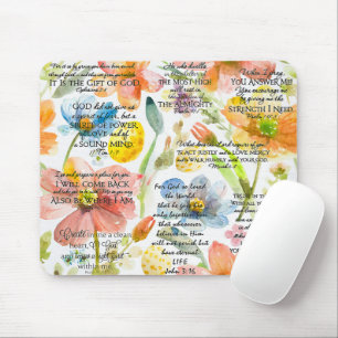 inspirierende Christliche Bibelverse Mousepad