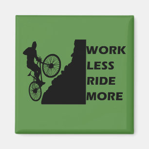 inspirierende Fahrrad-Zitate Magnet
