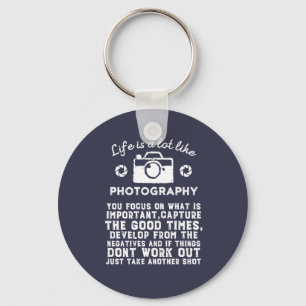 Inspirierende Fotografen Leben Wie Fotografie Schlüsselanhänger