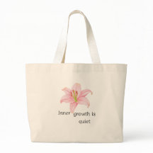 Inspirierende innere Wachstumsblume rosa Lilie