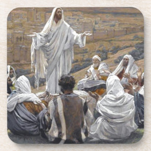 Inspirierende Jesus Bibel Glaube Hoffnung Liebe Getränkeuntersetzer