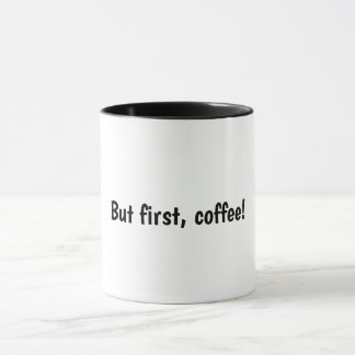 Inspirierende Kaffeetasse