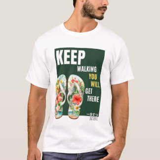 Inspirierende Motivationsinsel Sommer T-Shirt