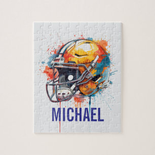 Inspirierende Motivierende Fußballhelm Name