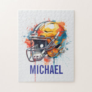 Inspirierende Motivierende Fußballhelm Name